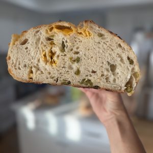 Jalapeño Cheddar Sourdough Loaf - Image 2