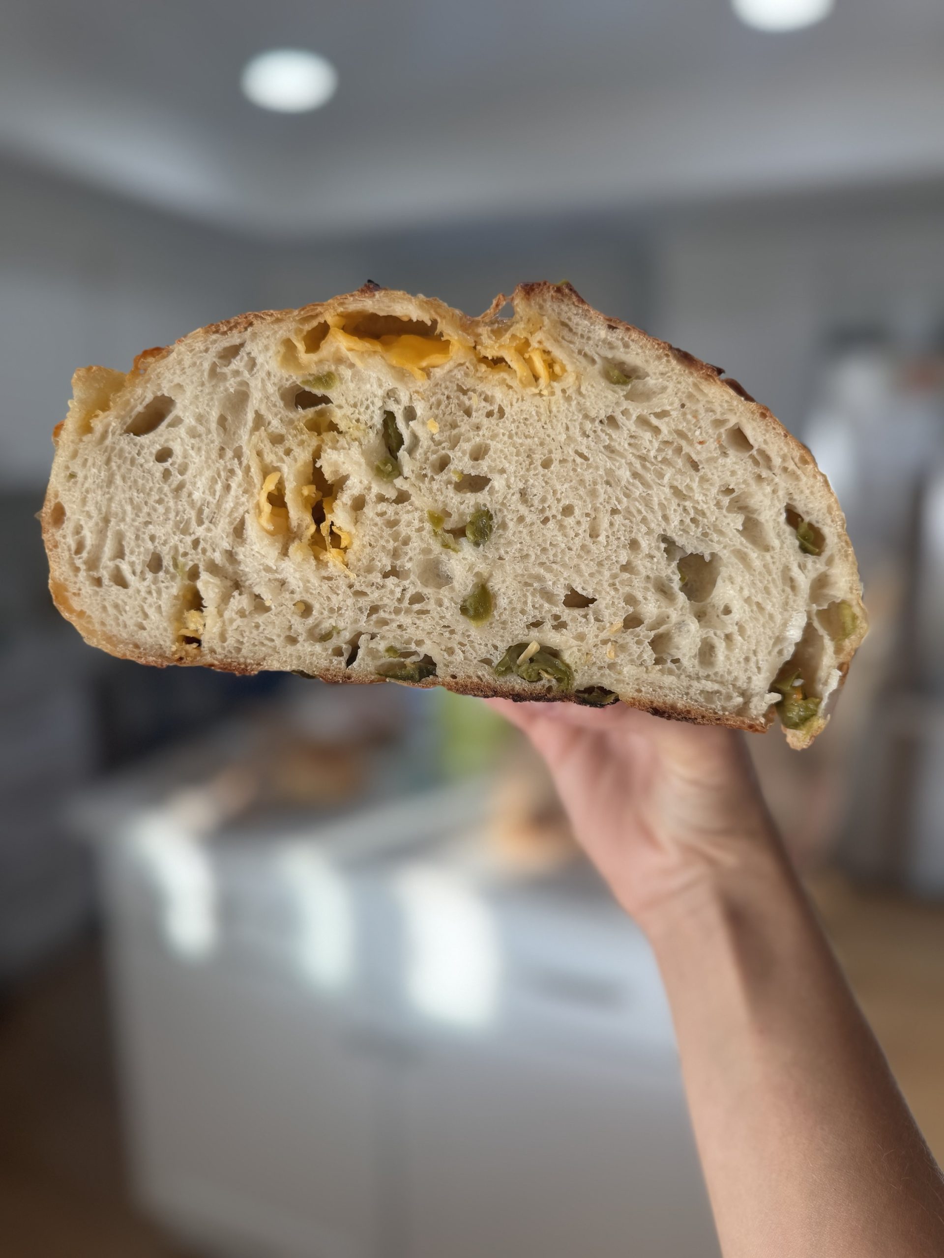 Jalapeño Cheddar Sourdough Loaf - Image 2