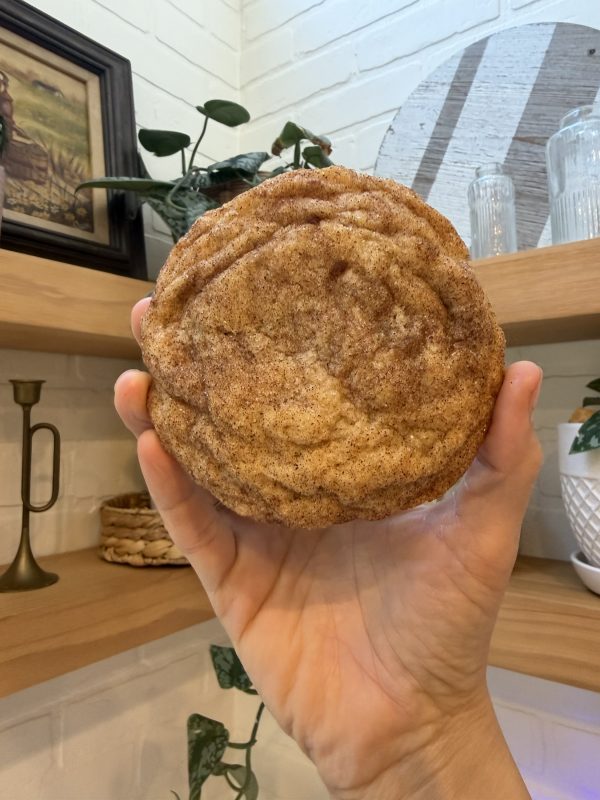 Sourdough Snickerdoodle Cookie