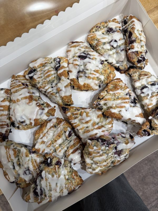 Lemon Blueberry Scone