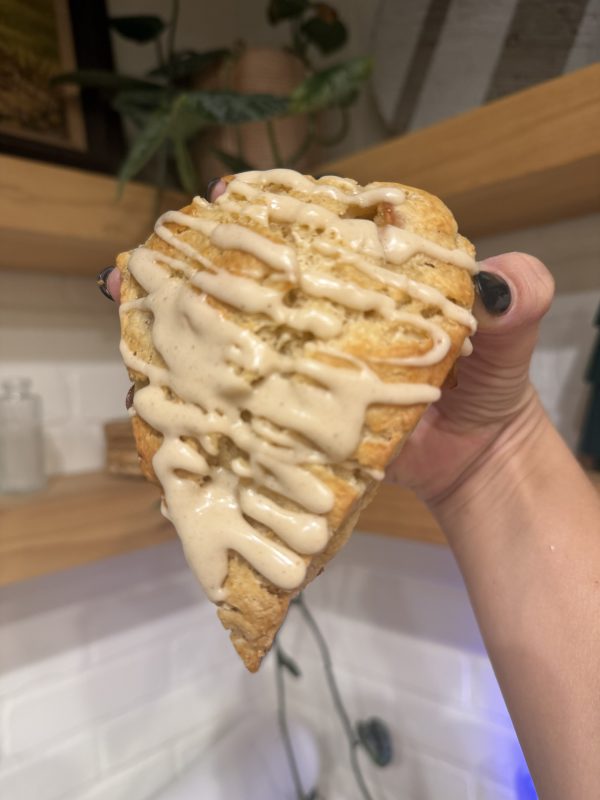 Spiced Apple Chai Scone