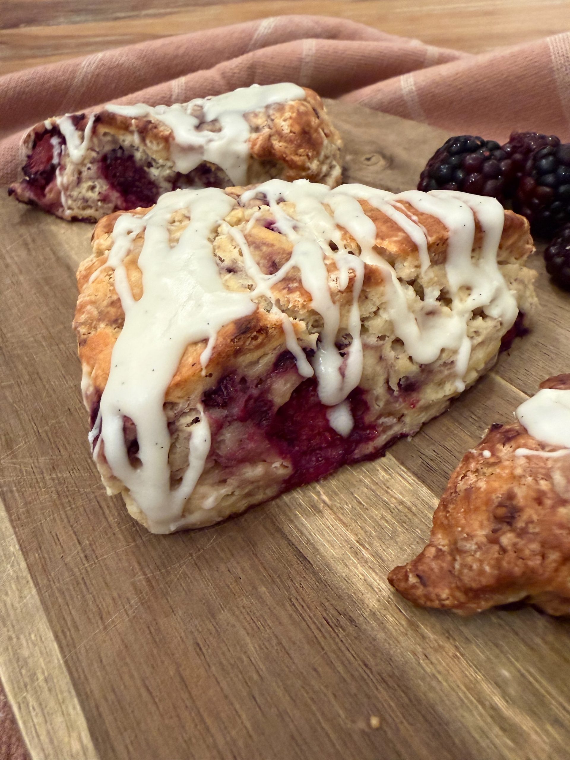 Blackberry Vanilla Scone - Image 2