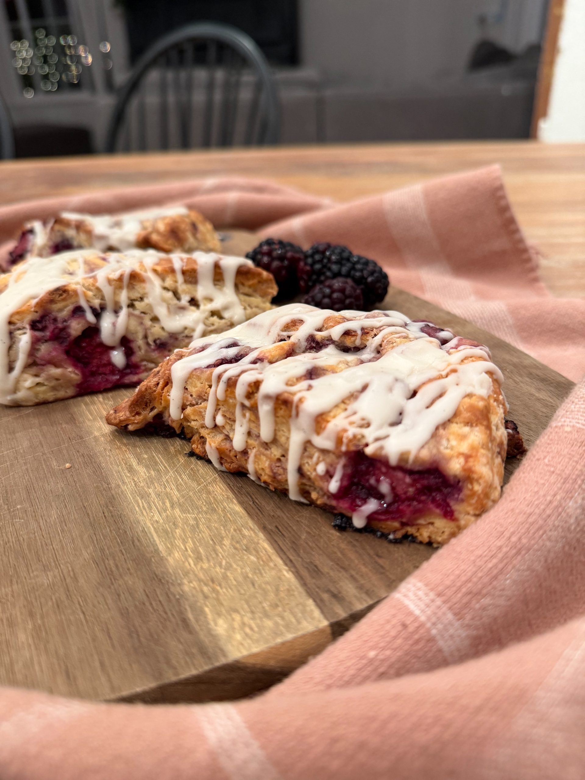 Blackberry Vanilla Scone - Image 1