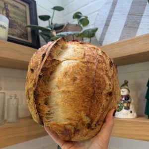 Caramelized Onion & Gruyere Sourdough Loaf