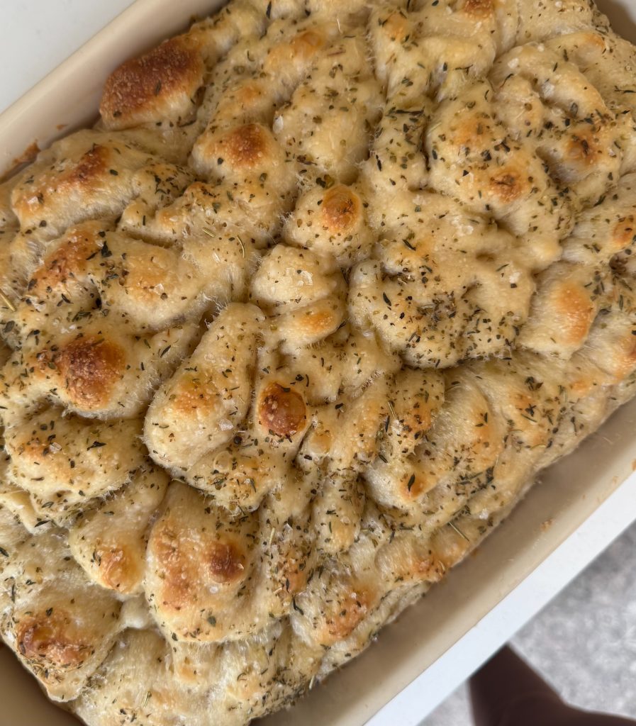 Sourdough Herb Focaccia