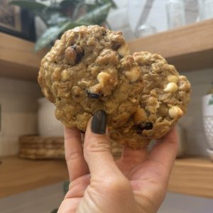 White Chocolate & Cranberry Oatmeal Cookie - Image 1