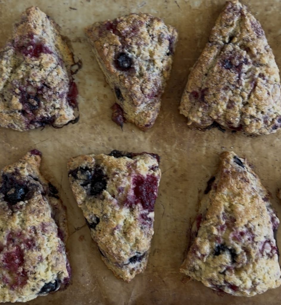 Mixed Berry Scone