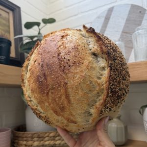 Everything Bagel Sourdough Loaf - Image 1