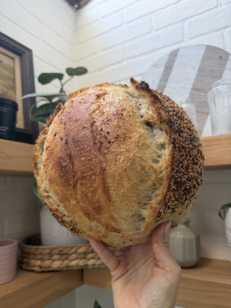 Everything Bagel Sourdough Loaf