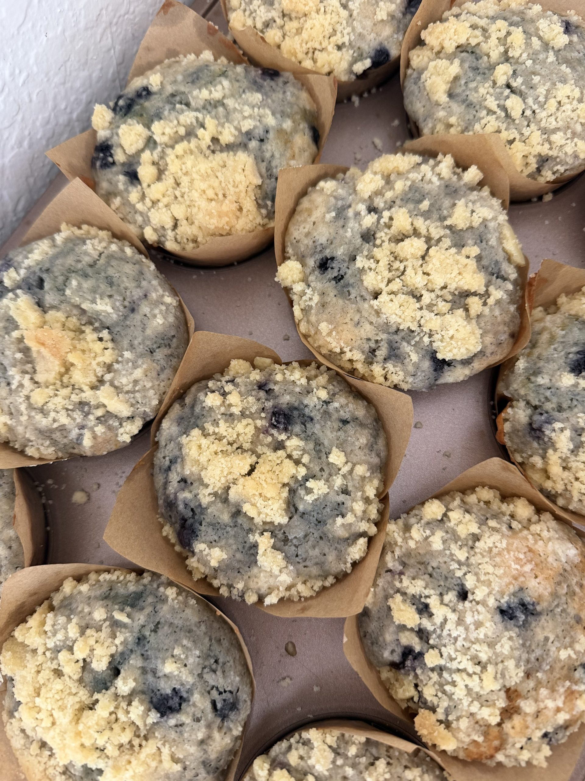 Blueberry Crumble Muffins - Image 1