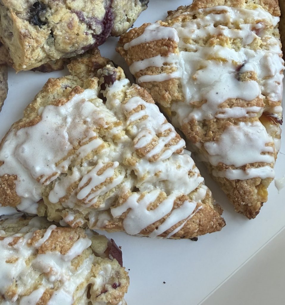 Peach Scone