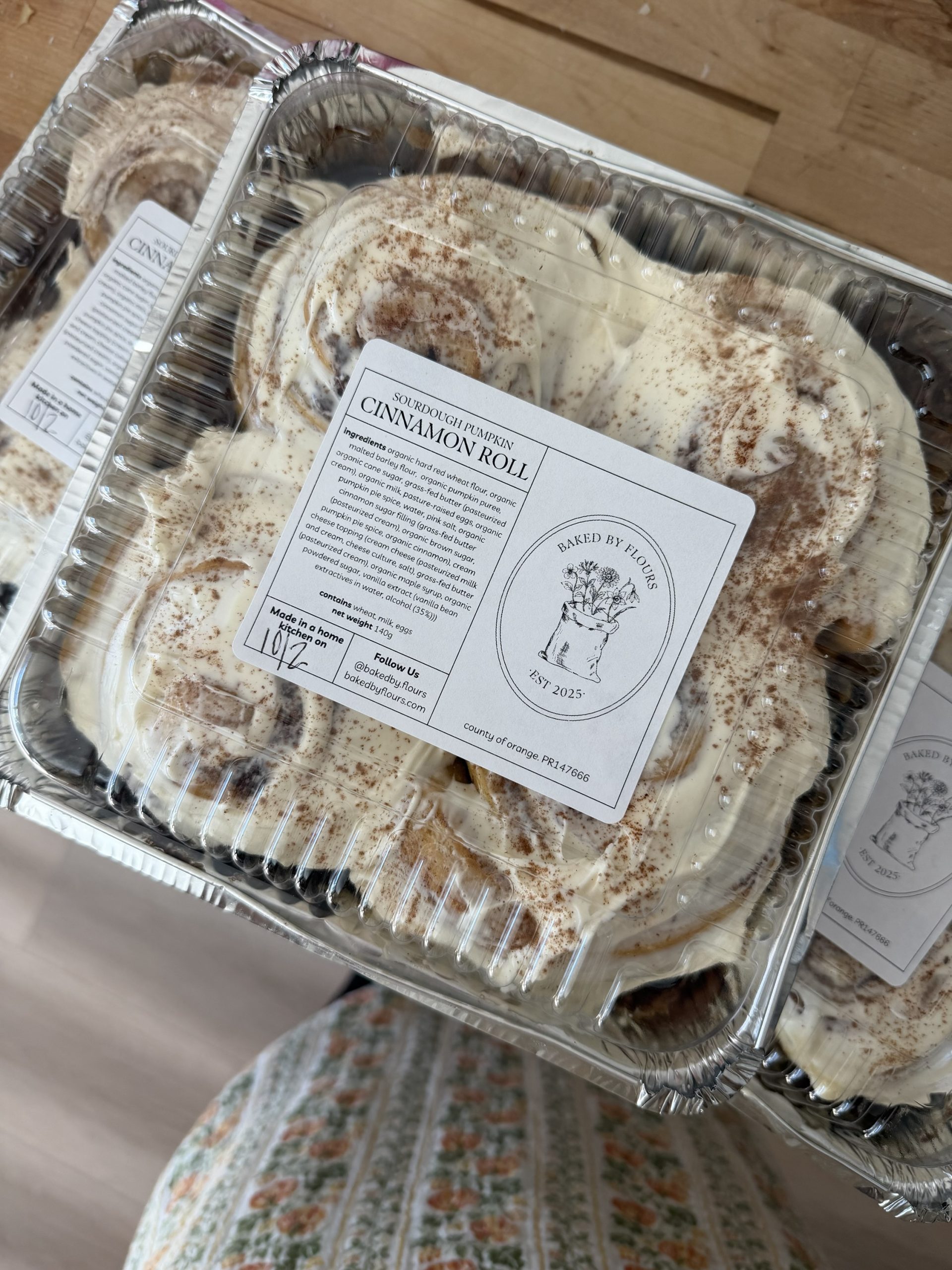 Sourdough Pumpkin Cinnamon Rolls - Image 2